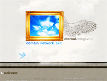 Tablet Screenshot of eternal-wings.net
